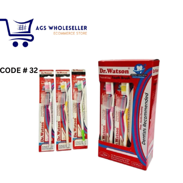 Dr Watson Toothbrush – Soft & Durable Bristles for Healthy Teeth