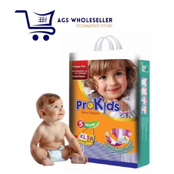 Pro Kids Pampers – Premium Baby Diapers | AGS Wholeseller