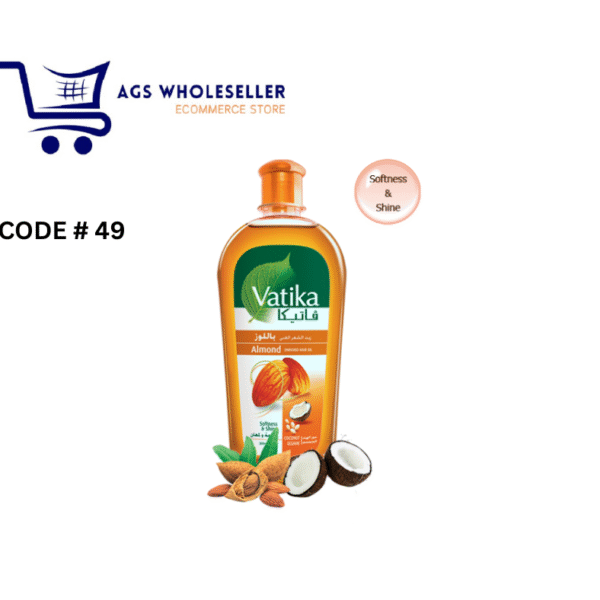 Vatika Almond Hair Oil – Wholesale Prices in Pakistan | AGS Wholeseller