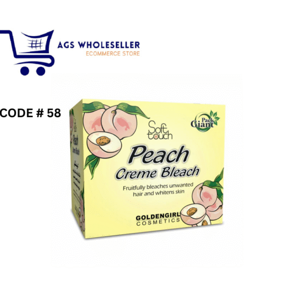 Soft & Touch Peach Cream Bleach – Wholesale Prices in Pakistan | AGS Wholeseller