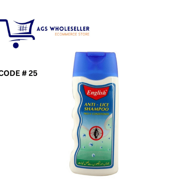 English Anti-Lice Shampoo – Effective Lice & Nit Removal